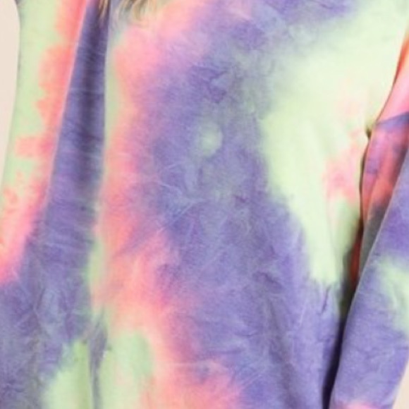 Small left ❤️tie-dye tunic top - Picture 10 of 10